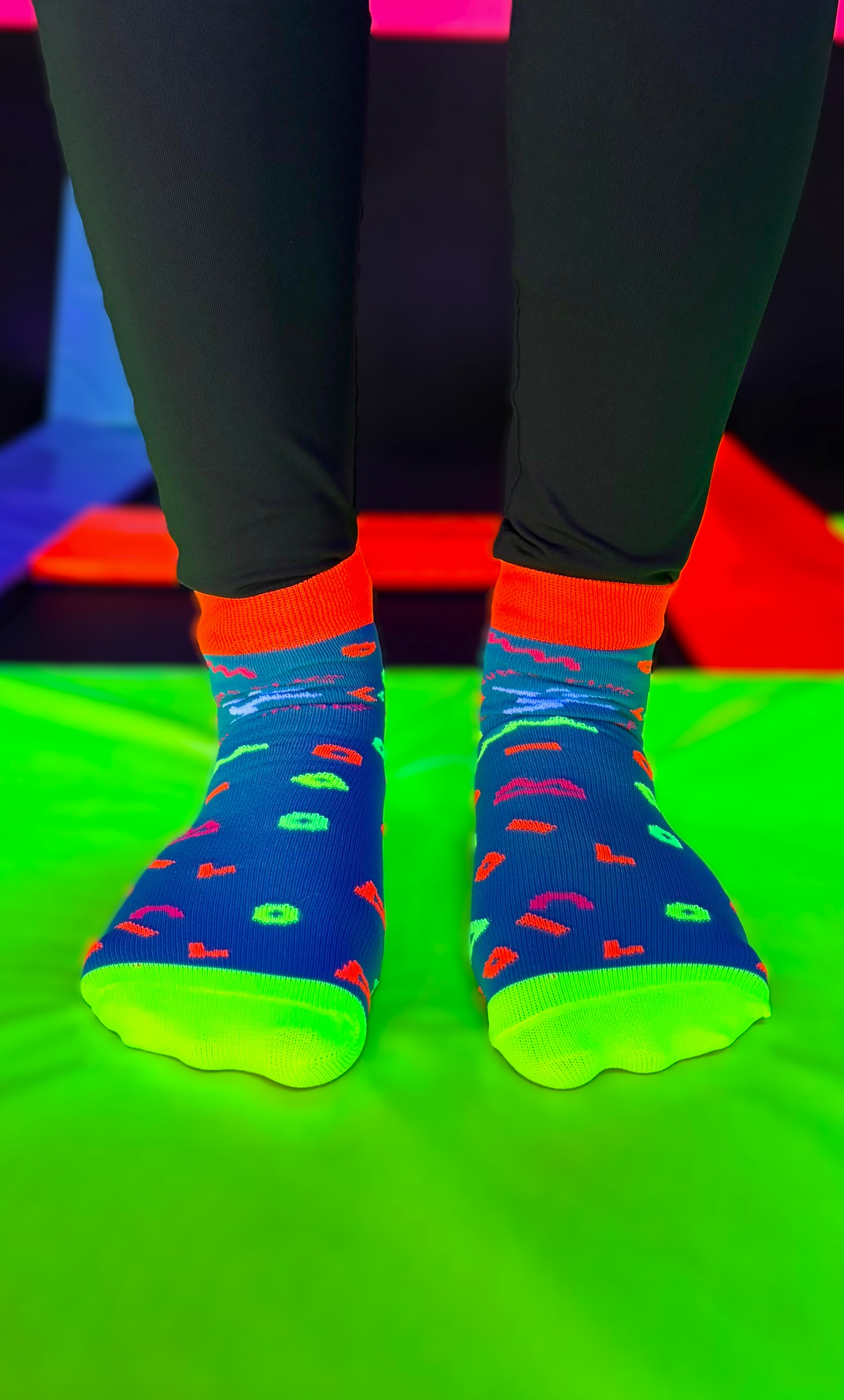 MEIA ANTIDERRAPANTE AZUL - TAM M (31 A 35)